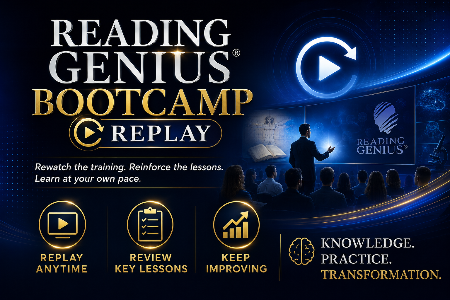 Reading Genius® Bootcamp Replay