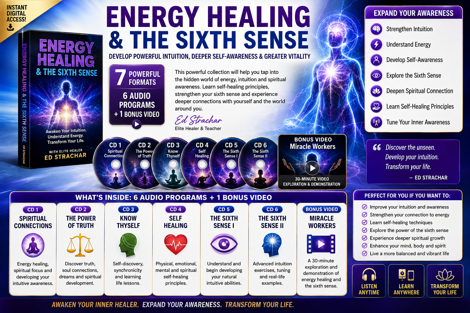 Energy Healing & The Sixth Sense overview